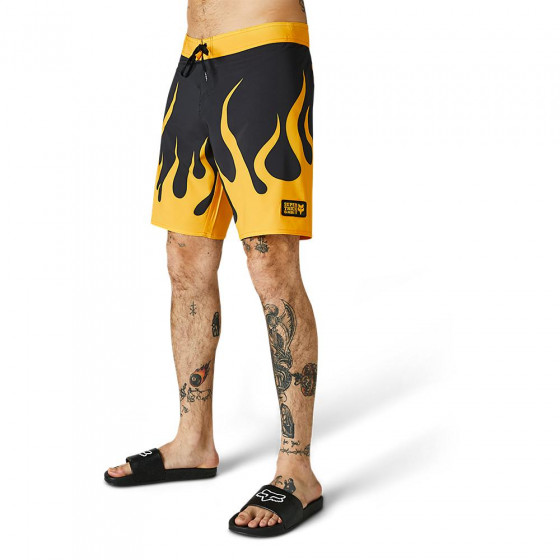 Pánské plavky - FOX Super Trick 19" Boardshort 2023 - Black