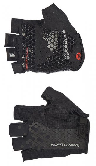 Pánské rukavice Northwave Grip Short Gloves Black L