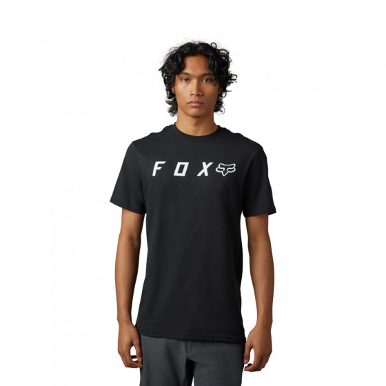 Pánské triko Fox Absolute Ss Prem Tee Black/White M