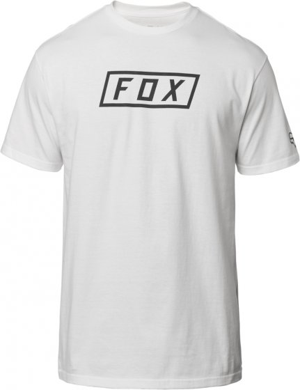 Pánské triko Fox Boxer Ss Tech Tee Optic White L