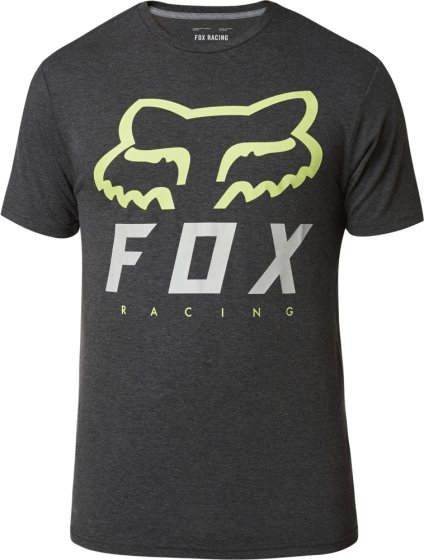 Pánské triko Fox Heritage Forger Ss Tech Tee Black/Green S