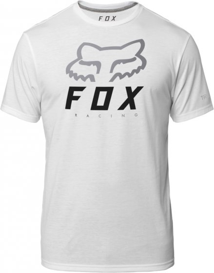 Pánské triko Fox Heritage Forger Ss Tech Tee White L
