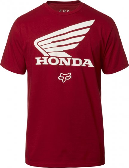 Pánské triko Fox Honda Ss Tee Cardinal M