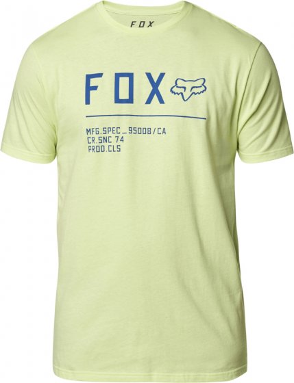 Pánské triko Fox Non Stop Ss Premium Tee Lime M