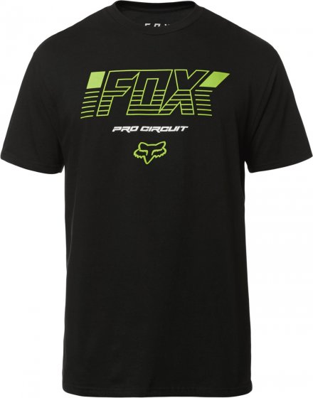 Pánské triko Fox Pro Circuit Ss Tee Black L