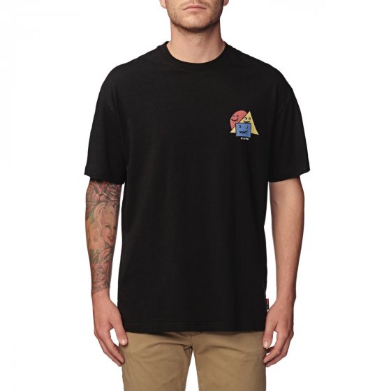 Pánské triko Globe Appleyard Homies Tee Black XL