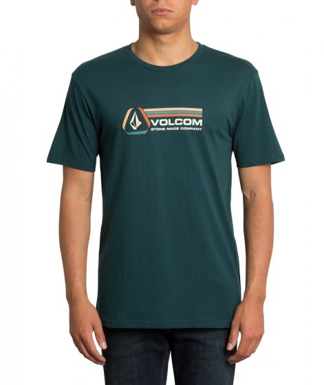 Pánské triko Volcom Descent Bsc Ss Evergreen L