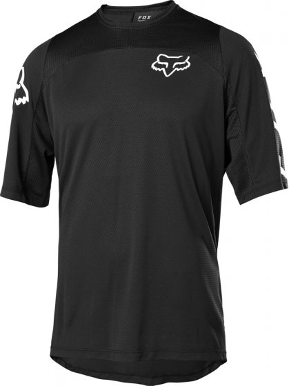 Pánský cyklo dres Fox Defend Ss Fast Jersey Black M