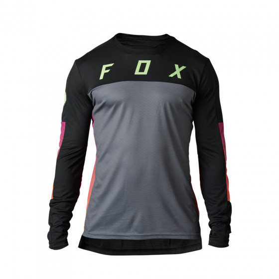 Pánský dres Fox Defend Ls Jersey Cekt Black S