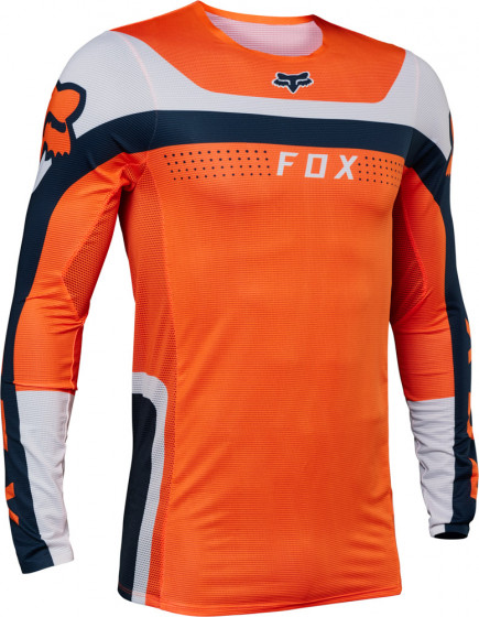 Pánský MX dres Fox Flexair Efekt Jersey Fluo Orange S