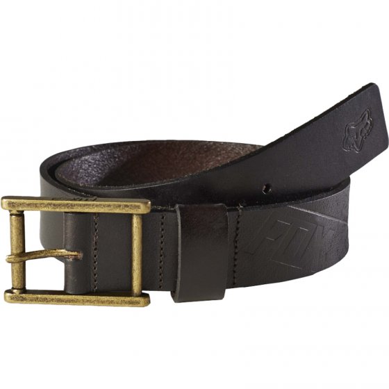 Pásek - FOX Briarcliff Leather Belt 2017 - hnědá