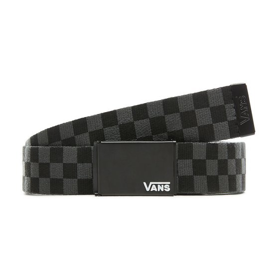 Pásek - Vans Deppster Web Belt - černá/šedáa