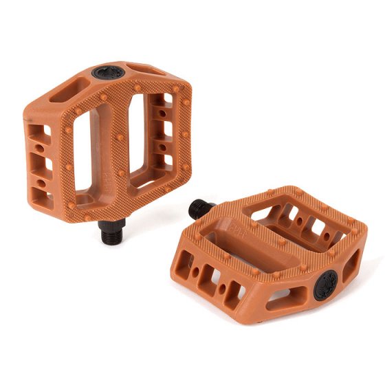 Pedály BMX - CULT Plastic - béžová