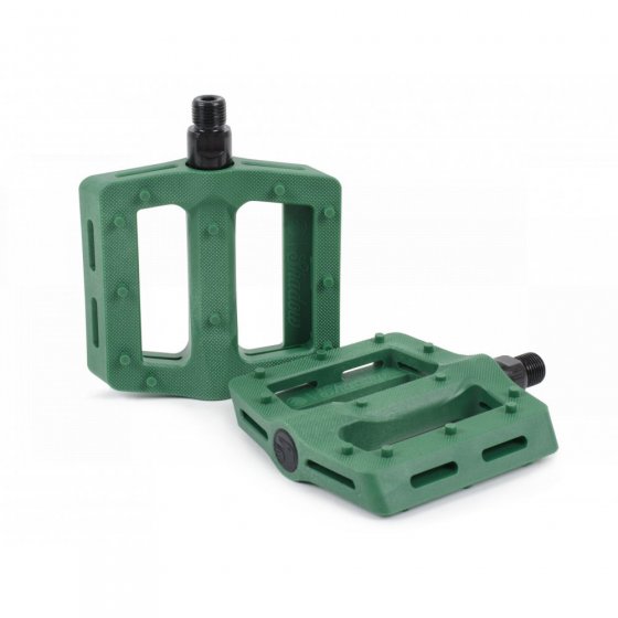 Pedály BMX - SHADOW Surface Plastic - British Racing Green