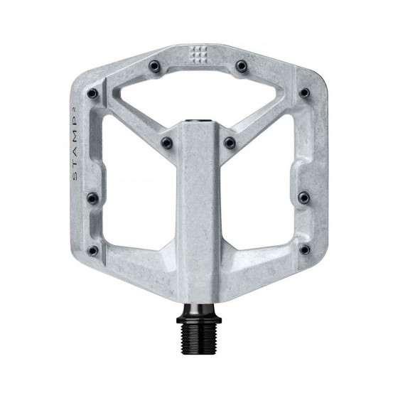 Pedály MTB - CRANKBROTHERS Stamp 2 2020 - Raw Silver