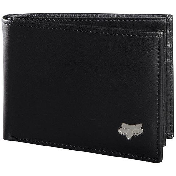 Peněženka - FOX Bifold Leather Wallet - černá