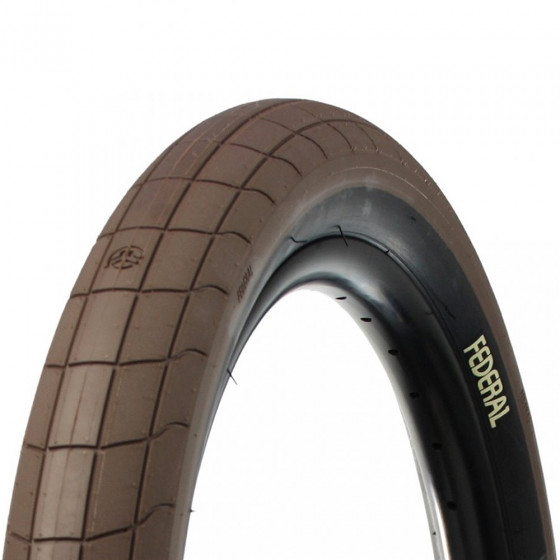 Plášť BMX - FEDERAL Neptune - Brown / Black Wall