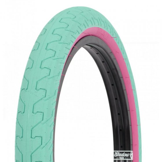 Plášť BMX - RANT Squad 20x2,35" - Teal / Pink