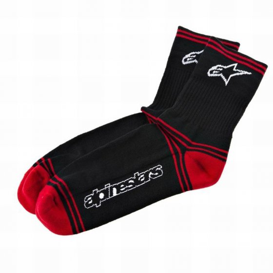 Ponožky - ALPINESTARS Summer Socks - červená