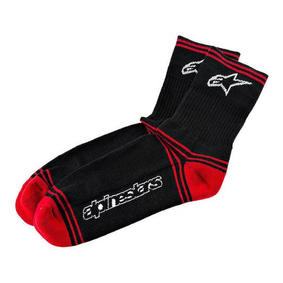 Ponožky - ALPINESTARS Winter Socks - černočervená