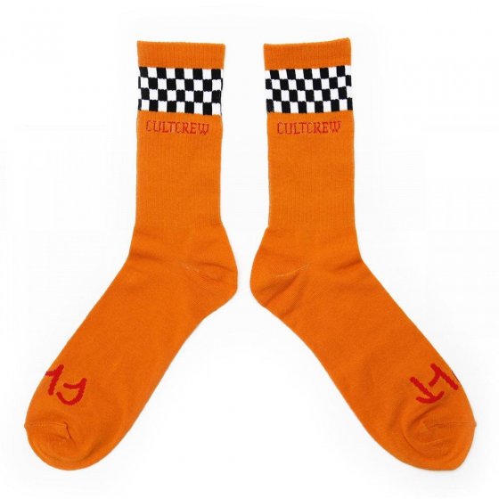 Ponožky - CULT Excite-BMX - Orange/Red