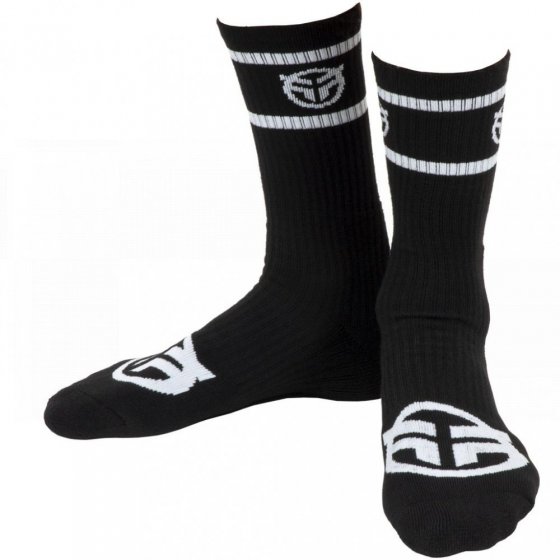 Ponožky - FEDERAL Logo - černá/bílá
