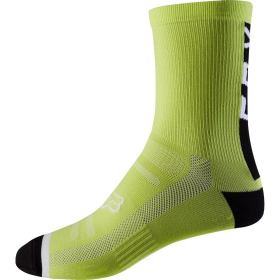 Ponožky - FOX Logo Trail Sock 8" 2018 - žlutá
