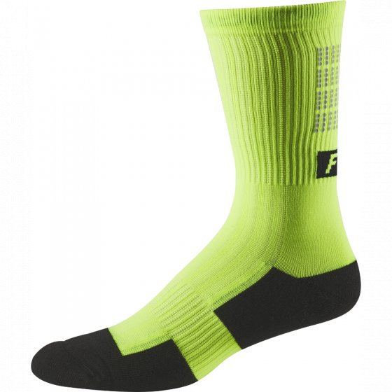 Ponožky - FOX Trail Cushion Sock Lunar 8" 2019 - Day Glow Yellow