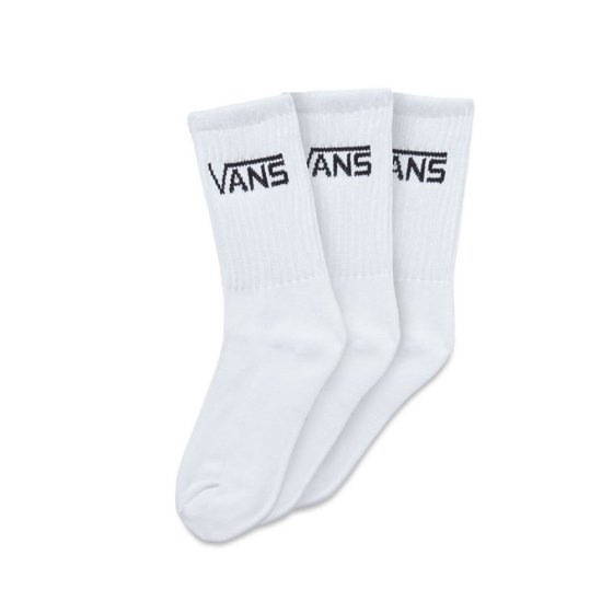 Ponožky - VANS Sclassic crew 3 páry - bílá