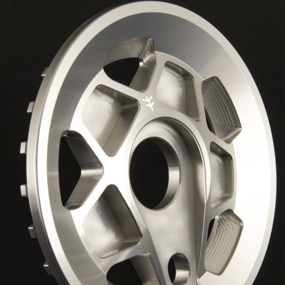 Převodník BMX - FLYBIKE Tractor Guard Sprocket 25Z - Polished 