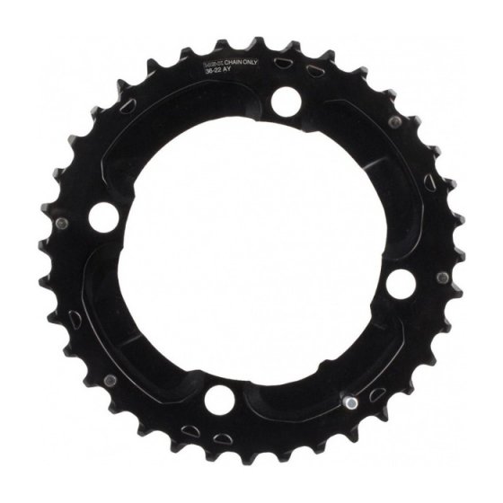 Převodník MTB - Shimano FC-M677 SLX - 36 zubů