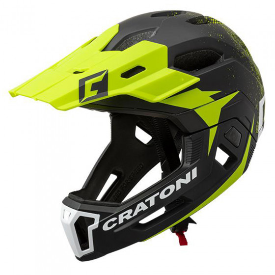 Přilba - CRATONI C-Maniac 2.0 MX 2020 - Black/Lime Matt