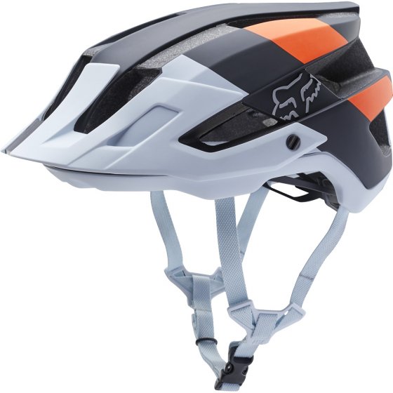 Přilba MTB - FOX Flux October LE Helmet 2018 - Black/White/Orange