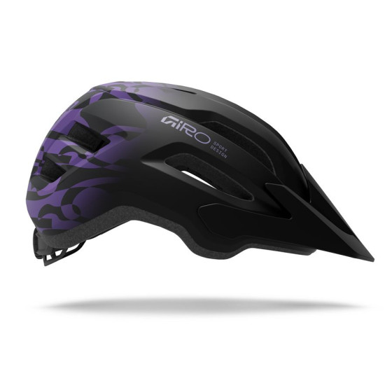 Přilba MTB - GIRO Fixture II - Mat Black/Purple Rush