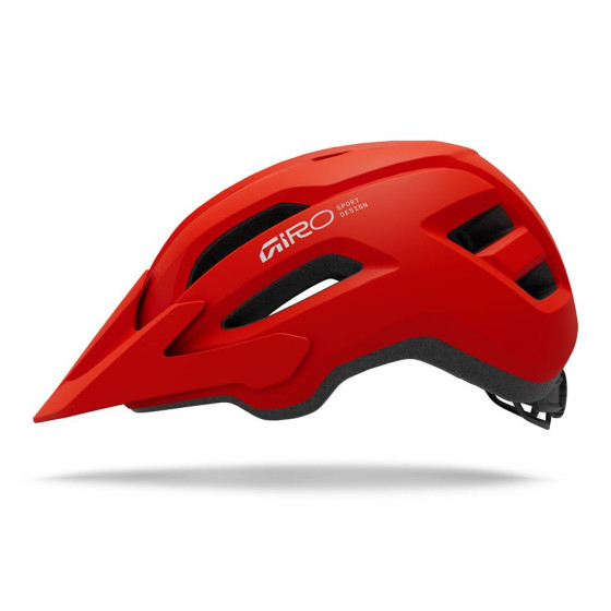 Přilba MTB - GIRO Fixture II - Mat Flame Red