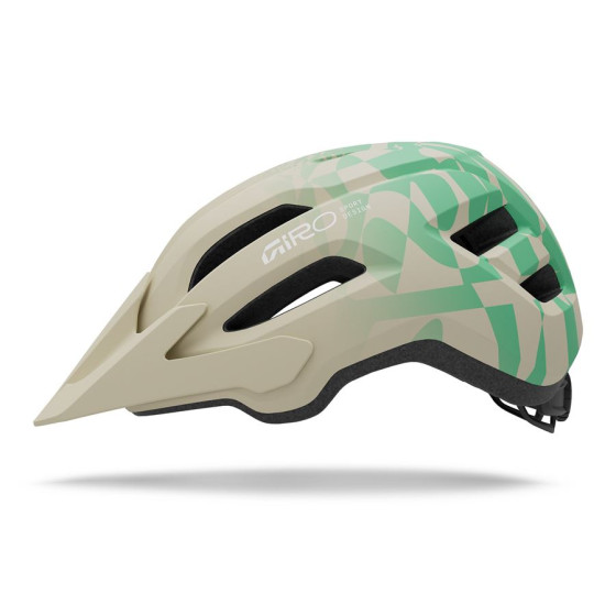 Přilba MTB - GIRO Fixture II - Mat Stone/Green Rush