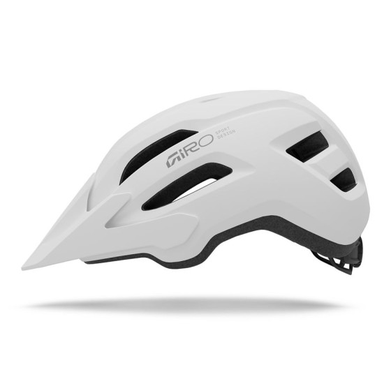 Přilba MTB - GIRO Fixture II - Mat White/Grey