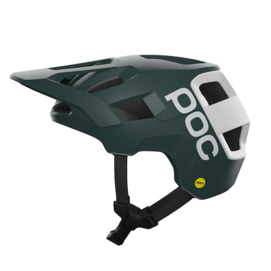 Přilba MTB - POC Kortal Race MIPS - Pargasite Green Matt / Hydrogen White Matt
