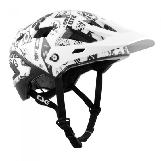 Přilba MTB - TSG Scope - Graphic Desing White Sticky