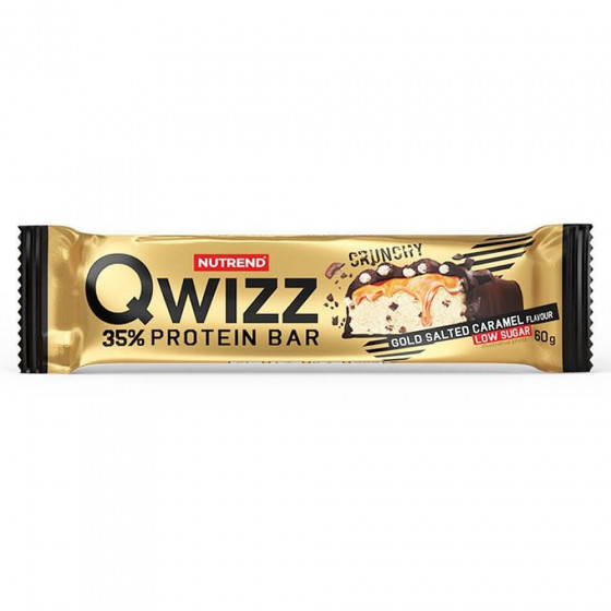 Proteinová tyčinka - NUTREND Qwizz  - Slaný Karamel 60g