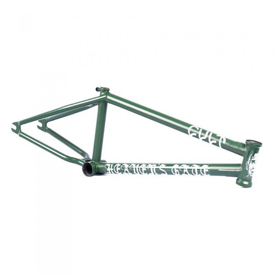 Rám BMX - CULT Begin Heaven´s Gate brakeless - Olive Green