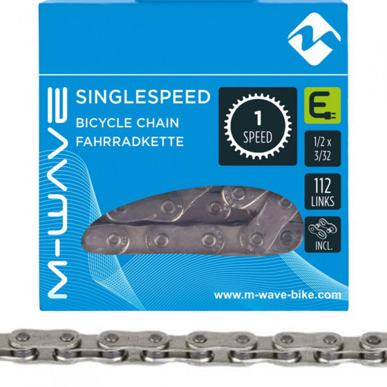 Řetěz MTB - M-WAVE (KMC) E-bike - Singlespeed