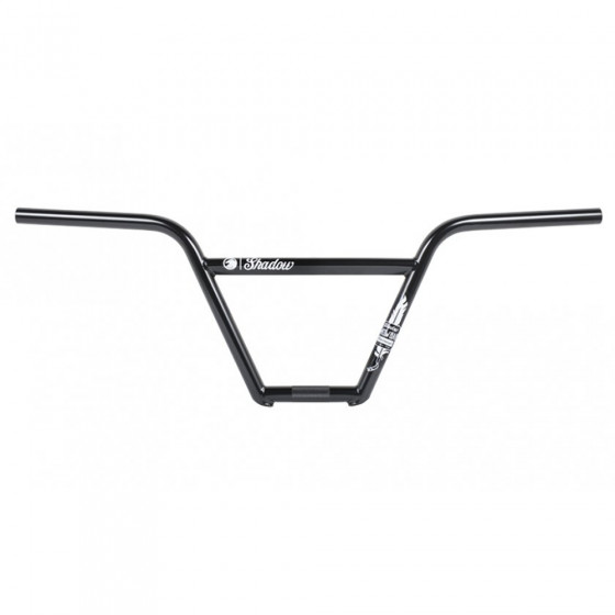 Řidítka BMX - SHADOW CrowBar Featherweight 4PC - matná černá