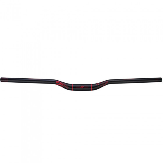 Řidítka MTB - REVERSE Lead 770 x 25 x 31,8 mm - černá/červená
