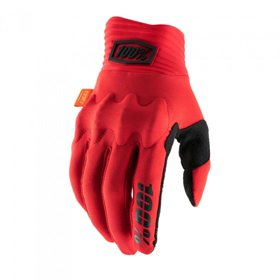 Rukavice - 100% Cognito D3O - Red / Black