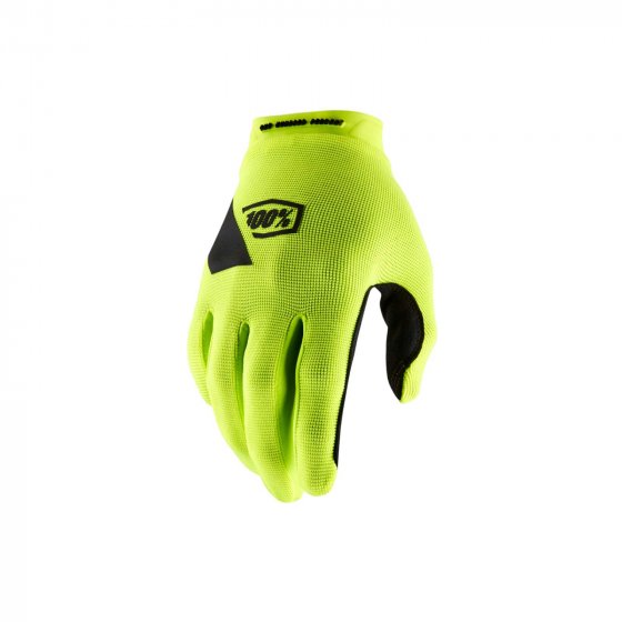 Rukavice - 100% Ridecamp 2020 - Fluo Yellow