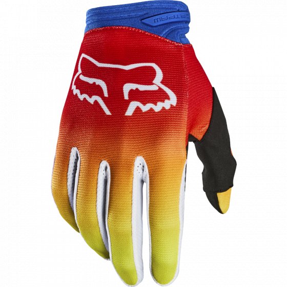 Rukavice - FOX Dirtpaw Fyce 2020 - Blue/Red