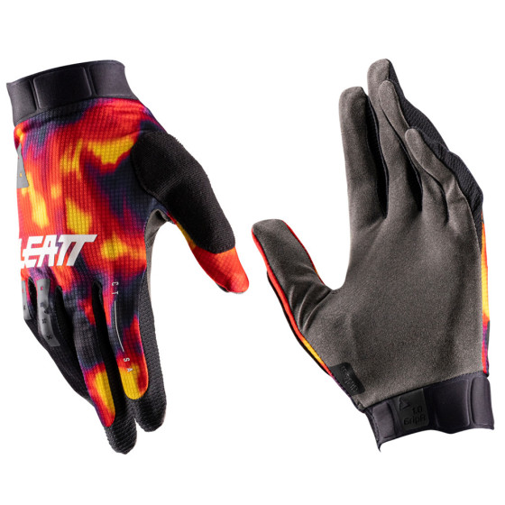 Rukavice - LEATT MTB 1.0 GripR 2026 - Heatmap Red