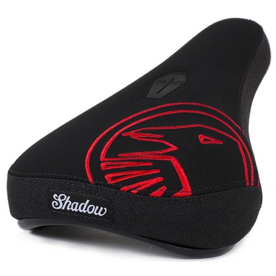 Sedlo BMX - SHADOW Crow Pivotal MID - černočervená