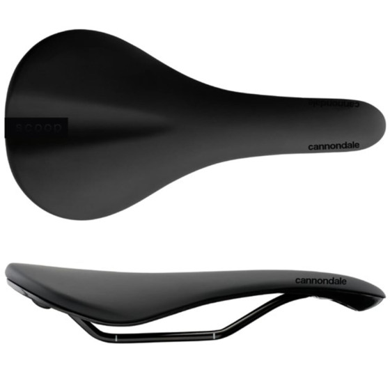 Sedlo MTB - CANNONDALE Scoop Steel Shallow 142mm - černá